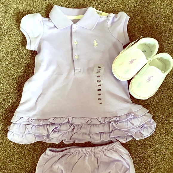 Ralph Lauren Other - Ralph Lauren polo dress and matching shoes!! Ralph Lauren Other - Ralph Lauren polo dress and matching shoes!!